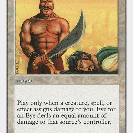 Eye for an Eye [Fifth Edition]