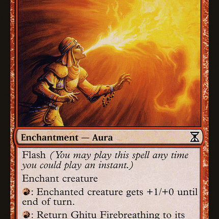 Ghitu Firebreathing [Time Spiral]