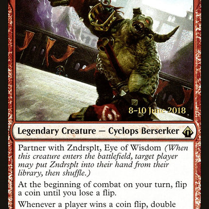 Okaun, Eye of Chaos [Battlebond Prerelease Promos]