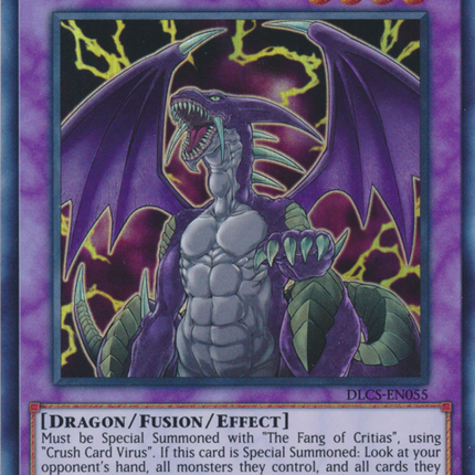 Doom Virus Dragon (Blue) [DLCS-EN055] Ultra Rare