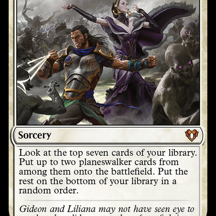 Deploy the Gatewatch [Commander Masters]