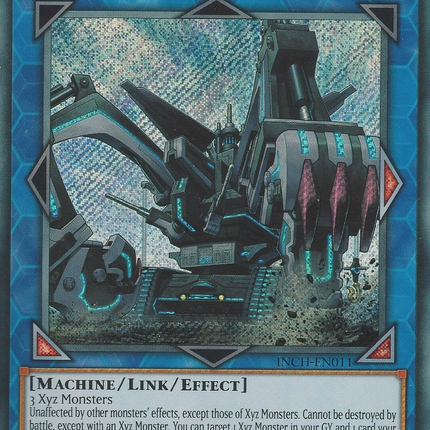 Infinitrack Fortress Megaclops [INCH-EN011] Secret Rare