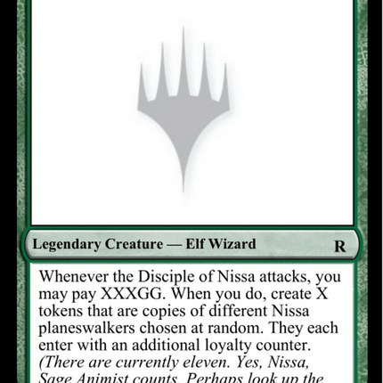 The Disciple of Nissa [Unknown Event]
