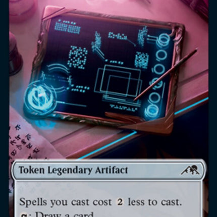Tamiyo's Notebook Token [Kamigawa: Neon Dynasty Tokens]