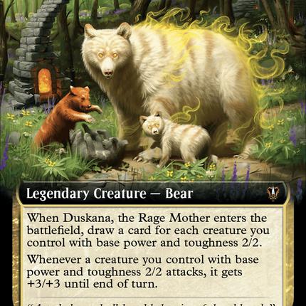 Duskana, the Rage Mother (Extended Art) [Murders at Karlov Manor Commander]