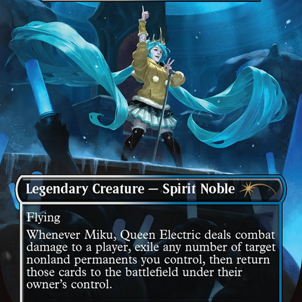 Miku, Queen Electric - Brago, King Eternal [Secret Lair Drop Series]