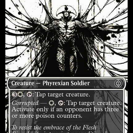 Sinew Dancer (Showcase Ichor Step-and-Compleat Foil) [Phyrexia: All Will Be One]