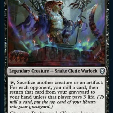 Sivriss, Nightmare Speaker [Commander Legends: Battle for Baldur's Gate]