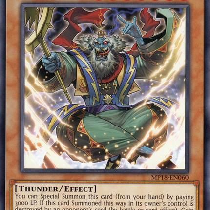The Ascended of Thunder [MP18-EN060] Short Print