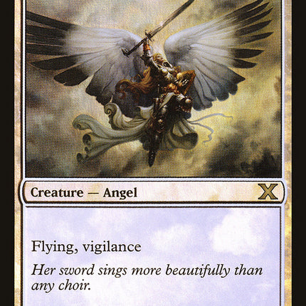 Serra Angel (Premium Foil) [Tenth Edition]