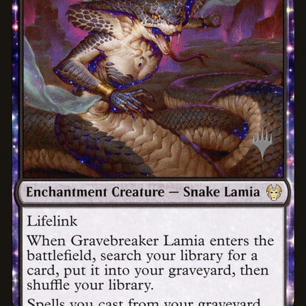 Gravebreaker Lamia (Promo Pack) [Theros Beyond Death Promos]