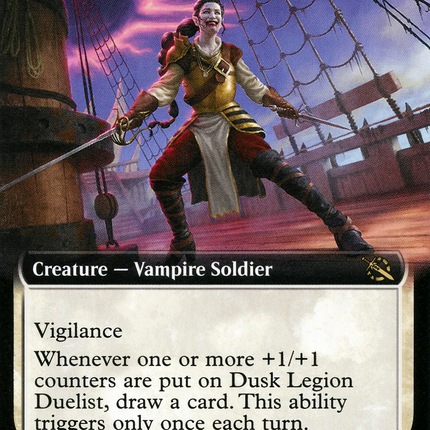 Dusk Legion Duelist (Extended Art) [March of the Machine]