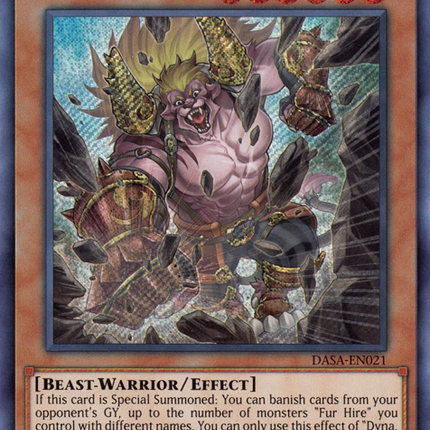 Dyna, Hero Fur Hire [DASA-EN021] Secret Rare