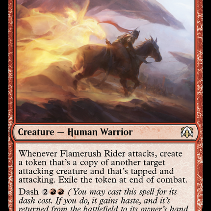 Flamerush Rider [March of the Machine Commander]