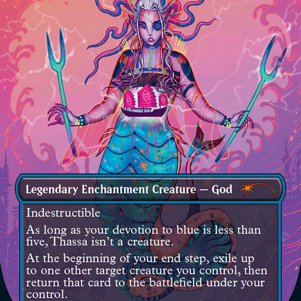 Thassa, Deep-Dwelling (Borderless) [Secret Lair Drop Series]