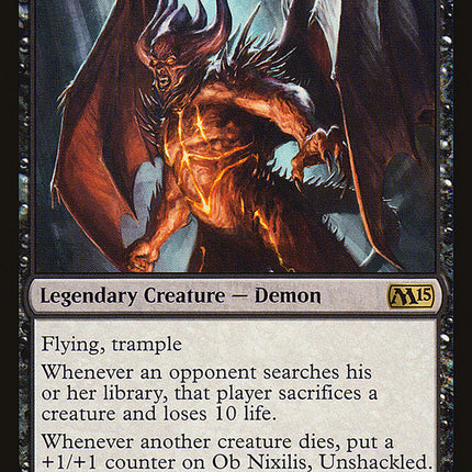 Ob Nixilis, Unshackled [Magic 2015]