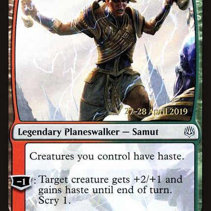 Samut, Tyrant Smasher [War of the Spark Prerelease Promos]