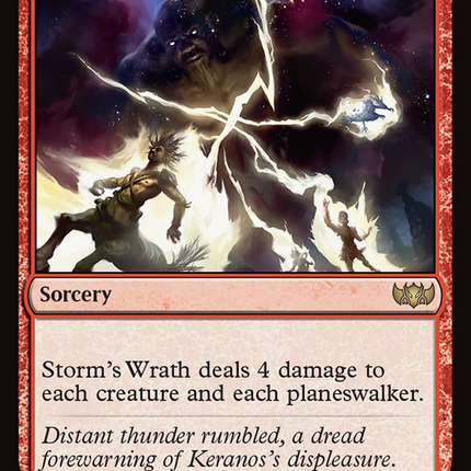 Storm's Wrath [Tarkir: Dragonstorm Commander]