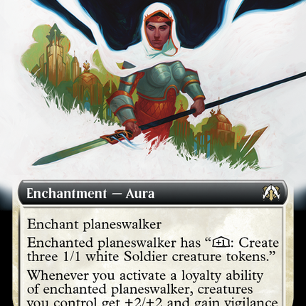 Elspeth's Talent (Extended Art) [March of the Machine Commander]