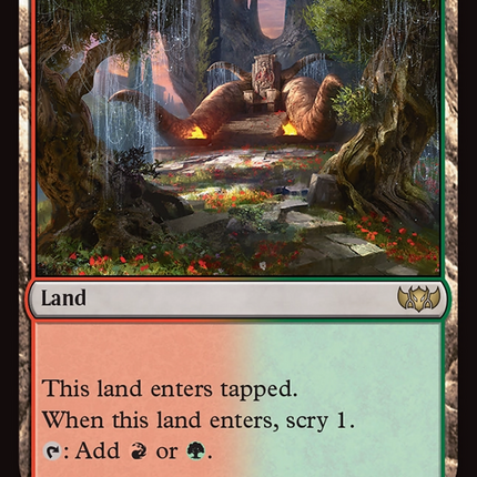 Temple of Abandon [Tarkir: Dragonstorm Commander]