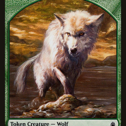 Wolf Token (017/019) [Commander Anthology Tokens]