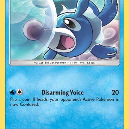 Popplio (64/214) [Sun & Moon: Lost Thunder]