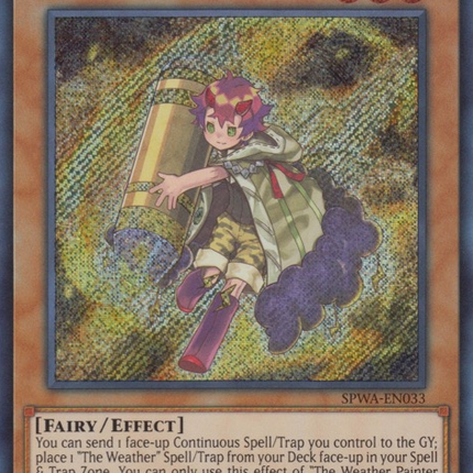 The Weather Painter Thunder [SPWA-EN033] Secret Rare