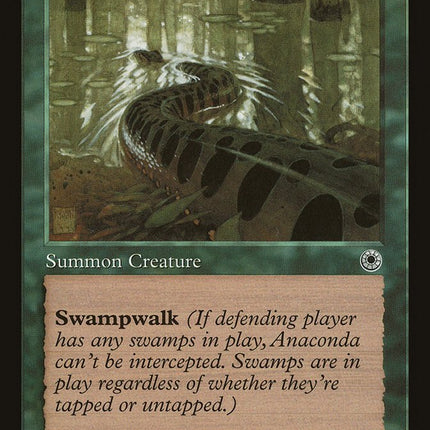 Anaconda (No Flavor Text) [Portal]