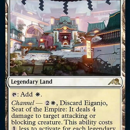 Eiganjo, Seat of the Empire (Promo Pack) [Kamigawa: Neon Dynasty Promos]