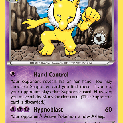 Hypno (36/111) [XY: Furious Fists]