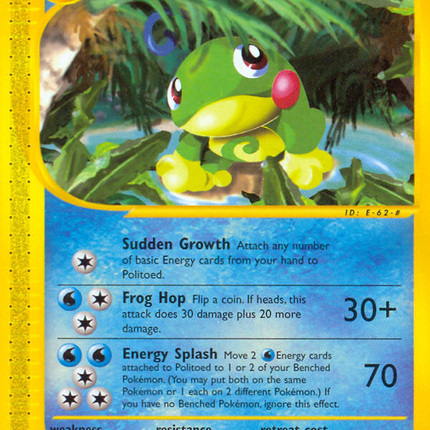 Politoed (25/144) [Skyridge]