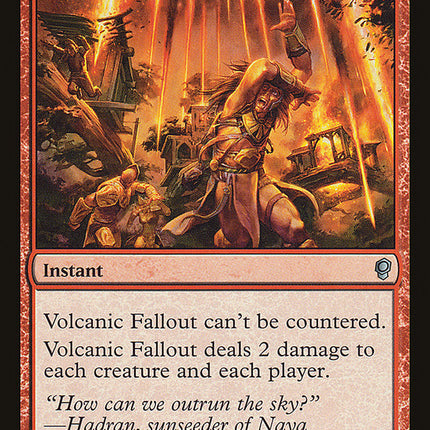 Volcanic Fallout [Conspiracy]