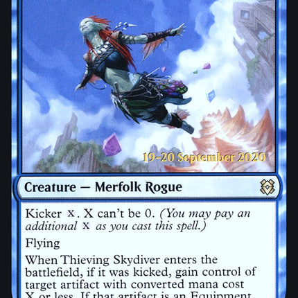 Thieving Skydiver [Zendikar Rising Prerelease Promos]