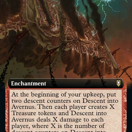 Descent into Avernus (Extended Art) [Commander Legends: Battle for Baldur's Gate]