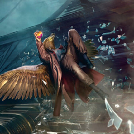 Skyway Robber Art Card (Gold-Stamped Signature) [Streets of New Capenna Art Series]
