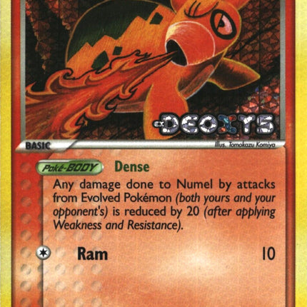 Numel (68/107) (Stamped) [EX: Deoxys]