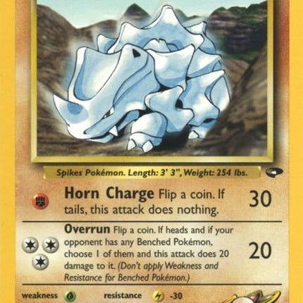 Blaine's Rhyhorn (65/132) [Gym Challenge Unlimited]