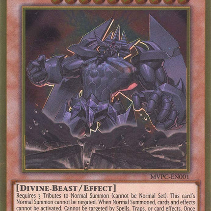 Obelisk the Tormentor (DVD Promo) [MVPC-EN001] Gold Rare