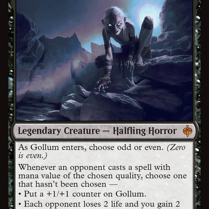 Gollum, Riddle Master [The Hobbit]