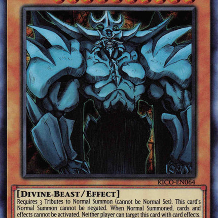 Obelisk the Tormentor (Ultra Pharaoh's Rare) [KICO-EN064] Ultra Pharaoh's Rare