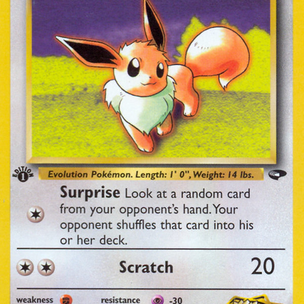 Lt. Surge's Eevee (51/132) [Gym Challenge 1st Edition]