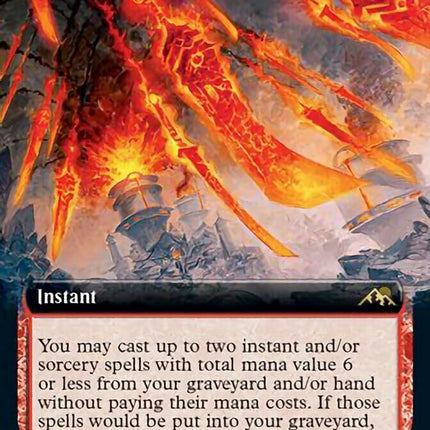 Invoke Calamity (Extended Art) [Kamigawa: Neon Dynasty]