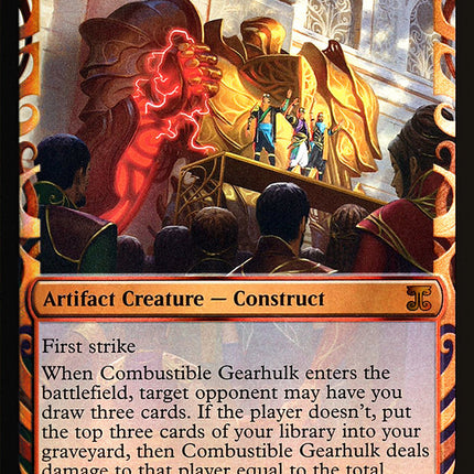 Combustible Gearhulk [Kaladesh Inventions]