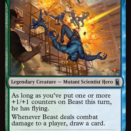 Beast, Erudite Aerialist [Marvel Super Heroes]