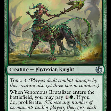 Venomous Brutalizer [Phyrexia: All Will Be One]