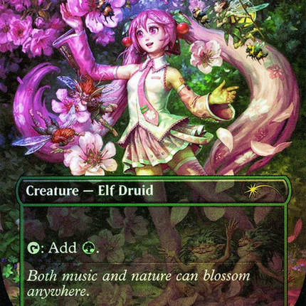 Elvish Mystic (0805) (Rainbow Foil) [Secret Lair Drop Series]
