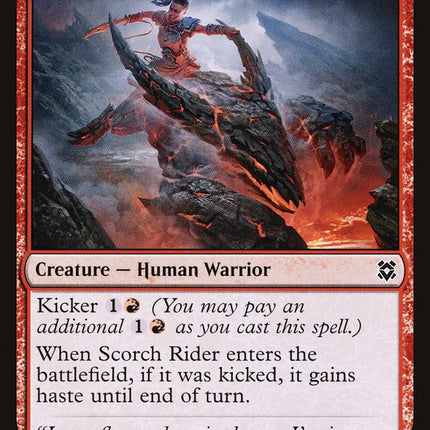 Scorch Rider [Zendikar Rising]