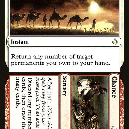 Leave // Chance [Hour of Devastation Prerelease Promos]