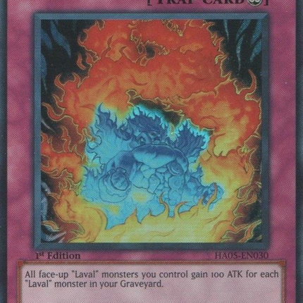 Molten Whirlwind Wall [HA05-EN030] Super Rare