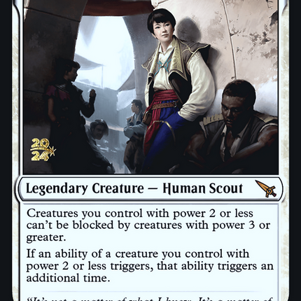 Delney, Streetwise Lookout [Murders at Karlov Manor Prerelease Promos]